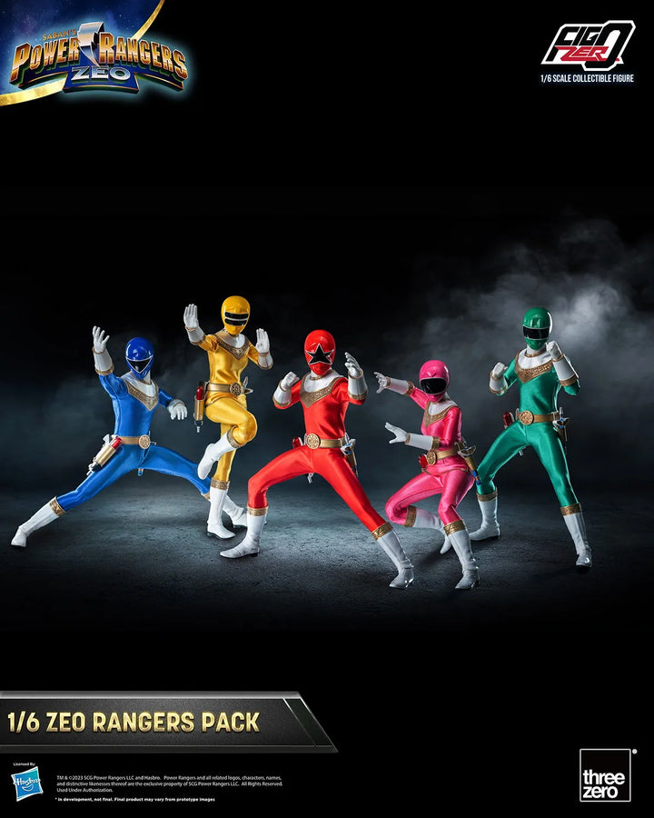 Zeo Rangers Pack – Threezero – ActionFigure Brasil
