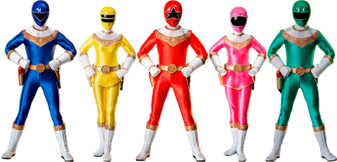 Zeo Rangers Pack – Threezero – ActionFigure Brasil