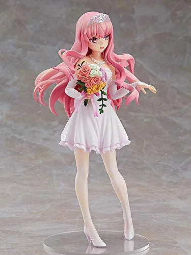 Zero no Tsukaima - Louise Françoise Le Blanc de la Vallière - 1/7 - Finale Wedding Ver.ㅤ – Kadokawa – ActionFigure Brasil — ângulo diferente
