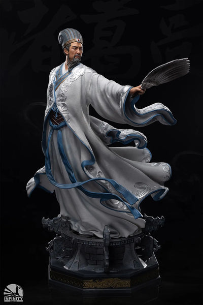 Zhuge Liang - LIMITED EDITION: 299 – Infinity Studio – ActionFigure Brasil — com base expositora