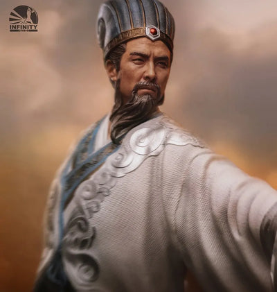 Zhuge Liang - LIMITED EDITION: 299 – Infinity Studio – ActionFigure Brasil — com base expositora