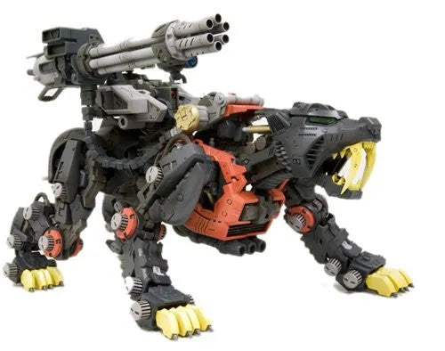 Zoids - EZ-016 Saber Tiger - Highend Master Model - 1/72 - Schwartz Ver. - 009 (Kotobukiya)ㅤ – Kotobukiya – ActionFigure Brasil