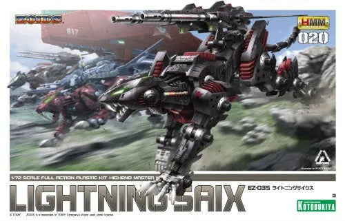 Zoids - EZ-035 Lightning Saix - Highend Master Model - 1/72 (Kotobukiya)ㅤ – Kotobukiya – ActionFigureBrasil