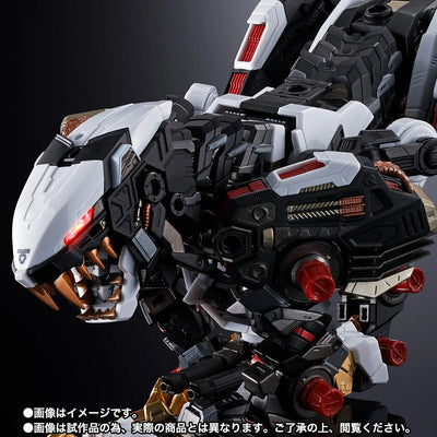 Zoids - RZ-041 Liger Zero - Chogokin - Frame Mode (Bandai Spirits) [Shop Exclusive]ㅤ – Bandai Spirits – ActionFigureBrasil — ângulo diferente