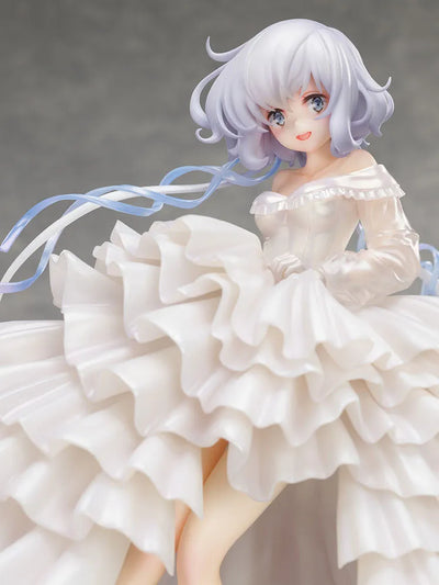 Zombie Land Saga - Konno Junko - F:Nex - 1/7 - Wedding Dress (FuRyu) [Shop Exclusive]ㅤ – FuRyu – ActionFigureBrasil — com base expositora