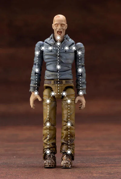 ZOMBINOID 1/24 END OF HEROES Biter Plastic Modelㅤ – Kotobukiya – ActionFigureBrasil — ângulo diferente