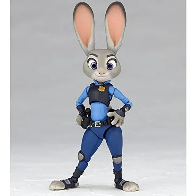 Zootopia - Judy Hopps - Figure Complex Movie Revo No.008 - Revoltech (Kaiyodo)ㅤ – Kaiyodo – ActionFigure Brasil — ângulo diferente