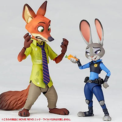 Zootopia - Nick Wilde - Figure Complex Movie Revo No.010 - Revoltech (Kaiyodo)ㅤ – Kaiyodo As Manufacturer – ActionFigure Brasil — ângulo diferente