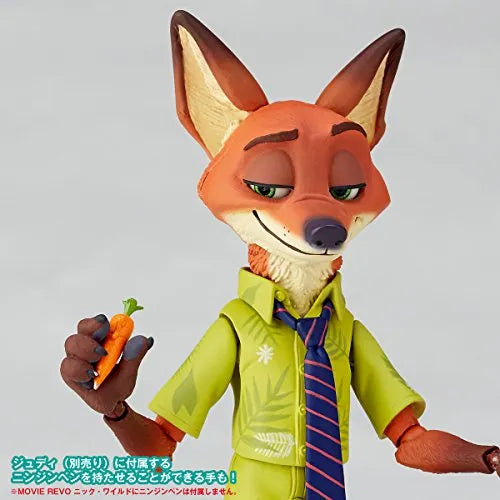Zootopia - Nick Wilde - Figure Complex Movie Revo No.010 - Revoltech (Kaiyodo)ㅤ – Kaiyodo As Manufacturer – ActionFigure Brasil