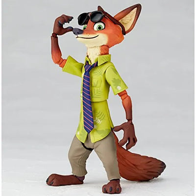 Zootopia - Nick Wilde - Figure Complex Movie Revo No.010 - Revoltech (Kaiyodo)ㅤ – Kaiyodo As Manufacturer – ActionFigure Brasil — embalagem