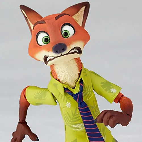 Zootopia - Nick Wilde - Figure Complex Movie Revo No.010 - Revoltech (Kaiyodo)ㅤ – Kaiyodo As Manufacturer – ActionFigure Brasil