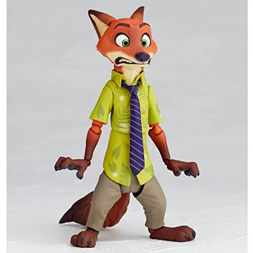 Zootopia - Nick Wilde - Figure Complex Movie Revo No.010 - Revoltech (Kaiyodo)ㅤ – Kaiyodo As Manufacturer – ActionFigure Brasil