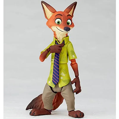 Zootopia - Nick Wilde - Figure Complex Movie Revo No.010 - Revoltech (Kaiyodo)ㅤ – Kaiyodo As Manufacturer – ActionFigure Brasil — detalhe do produto