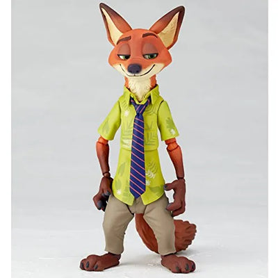 Zootopia - Nick Wilde - Figure Complex Movie Revo No.010 - Revoltech (Kaiyodo)ㅤ – Kaiyodo As Manufacturer – ActionFigure Brasil — close