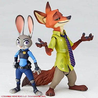 Zootopia - Nick Wilde - Figure Complex Movie Revo No.010 - Revoltech (Kaiyodo)ㅤ – Kaiyodo As Manufacturer – ActionFigure Brasil — embalagem